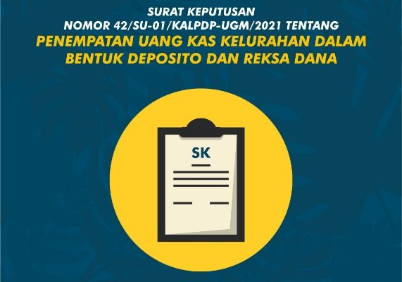 SK tentang Penempatan Uang Kas Kelurahan dalam Bentuk Deposito dan Reksa Dana